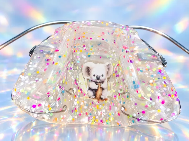 Confetti with a koala