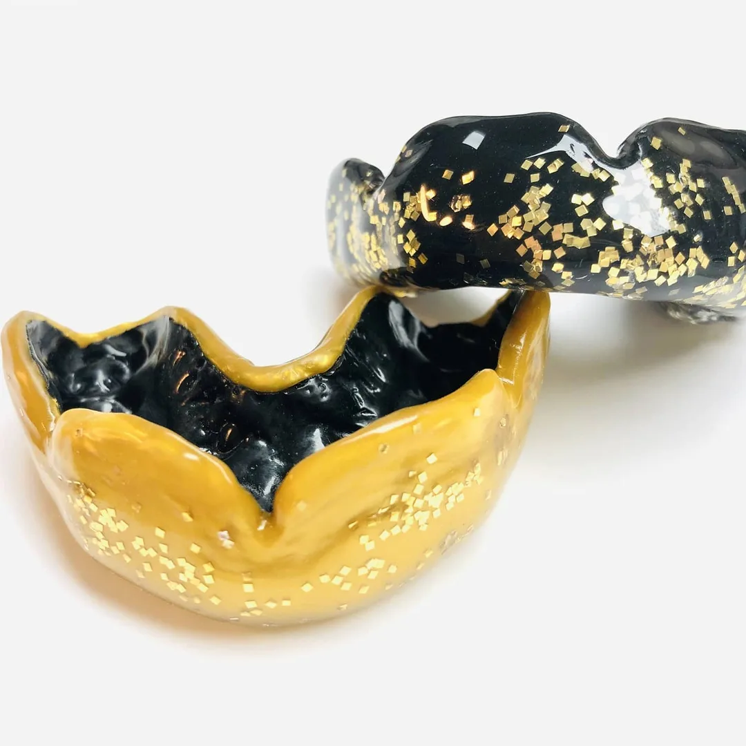 Sports mouthguard from the lab