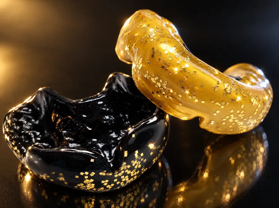 Sports mouthguard from the lab