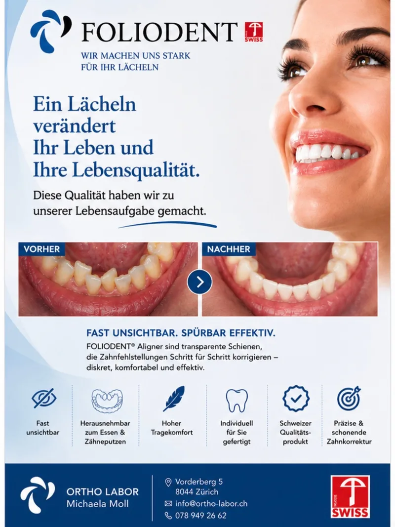 FOLIODENT flyer, page 1